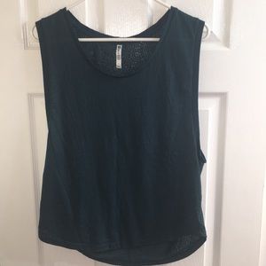 Fabletics Tank top Blue/Green color